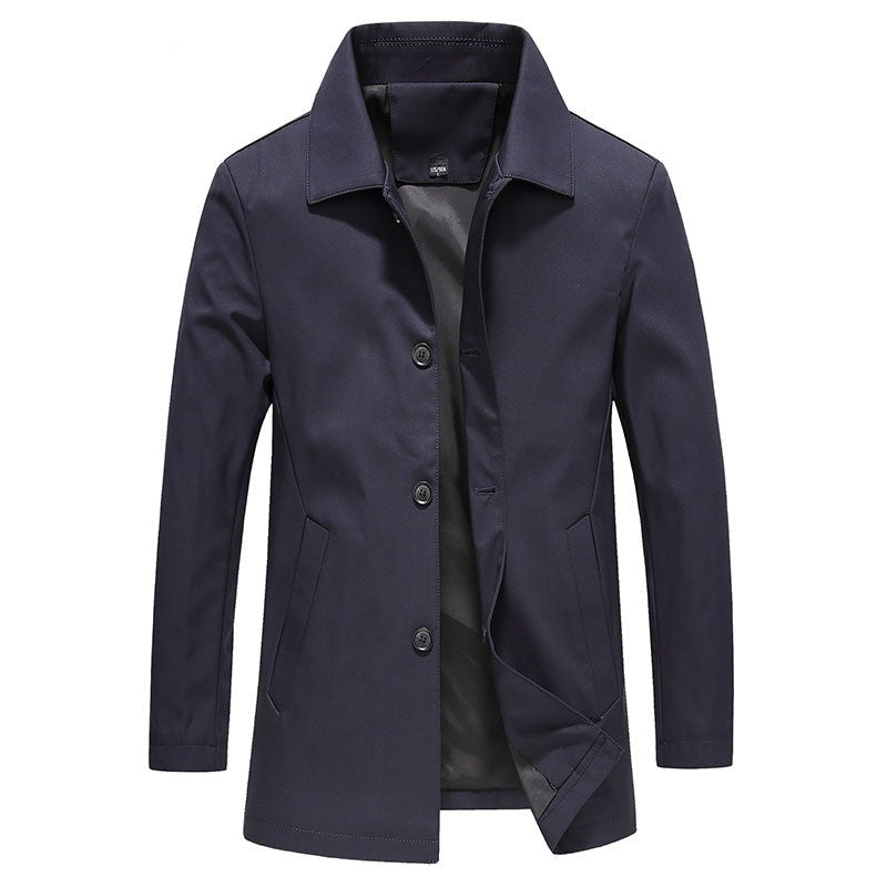 Men's Long Sleeve Coat | Classic