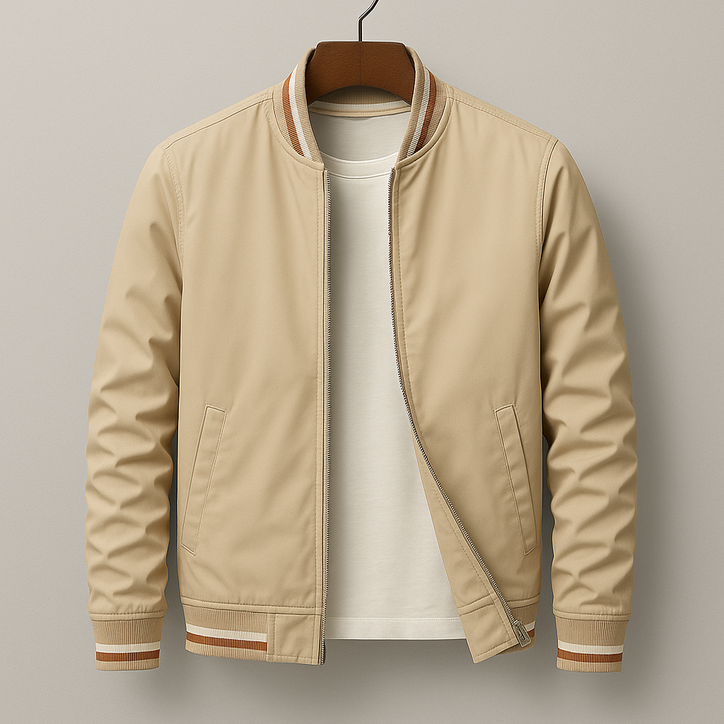 Men's Casual Bomber Jacket | Warm