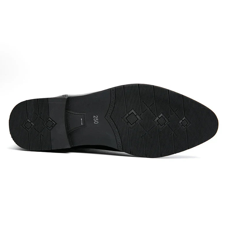 Men's Pointed Chelsea Winter Boots | Slip On