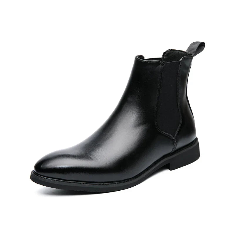 Men's Pointed Chelsea Winter Boots | Slip On