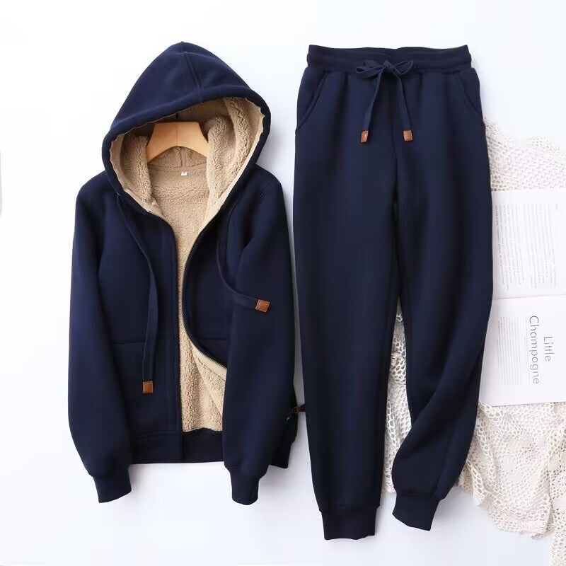 Women's Two Piece Hooded Set | Winter