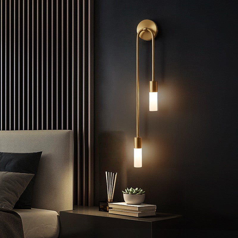 Modern Dual-Glow LED Bedside Wall Light
