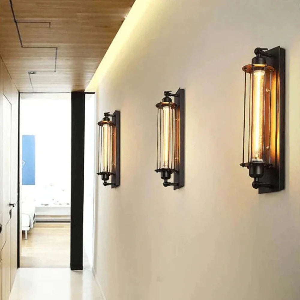 Elegant Vintage LED Mounted Wall Light