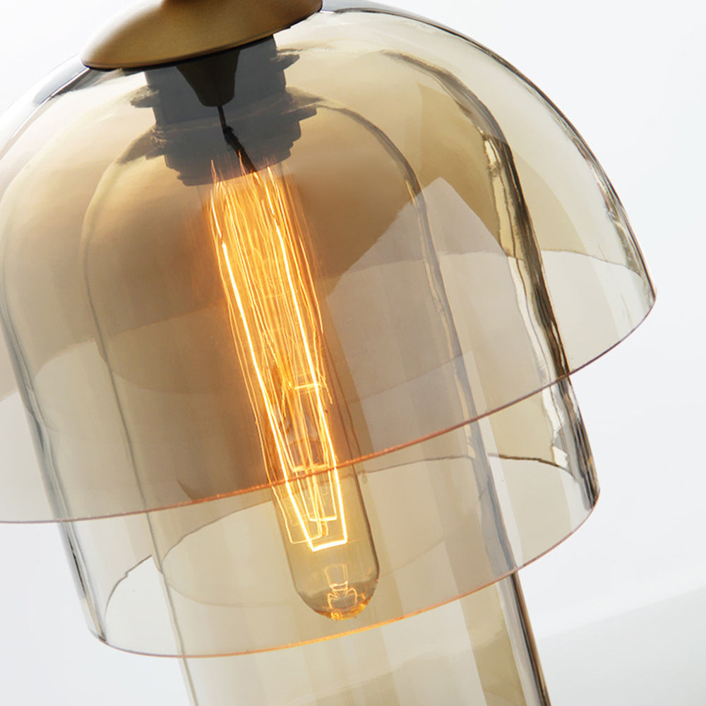 Elegant Clear Glass Globe Pendant Lights