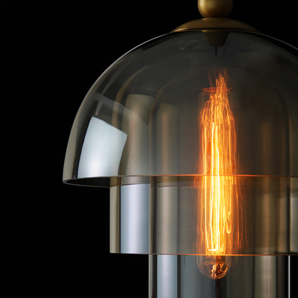 Elegant Clear Glass Globe Pendant Lights