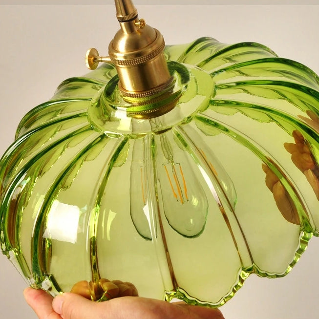 Petal Charm Glazed Pendant Light