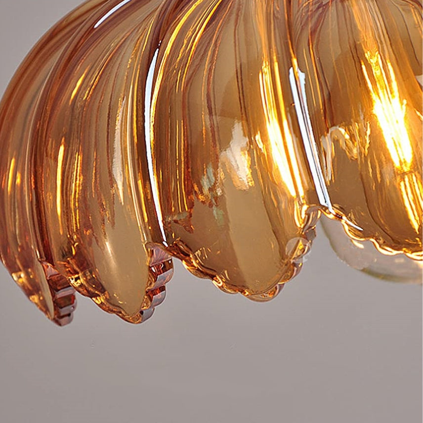 Petal Charm Glazed Pendant Light