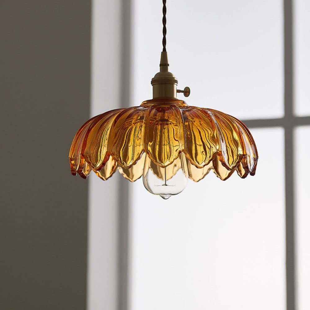 Petal Charm Glazed Pendant Light