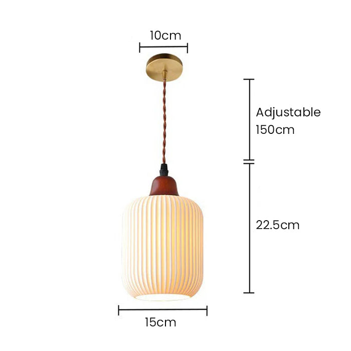 Scandinavian Vintage Ceramic Pendant Lights