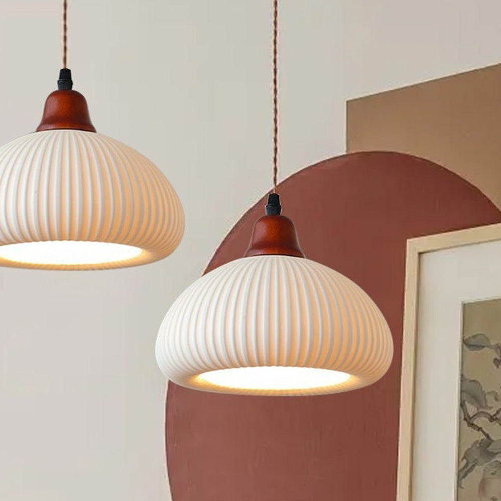 Scandinavian Vintage Ceramic Pendant Lights