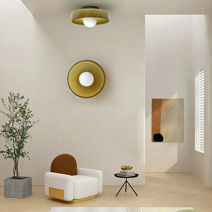 Minimal Flush Mount Ceiling Light