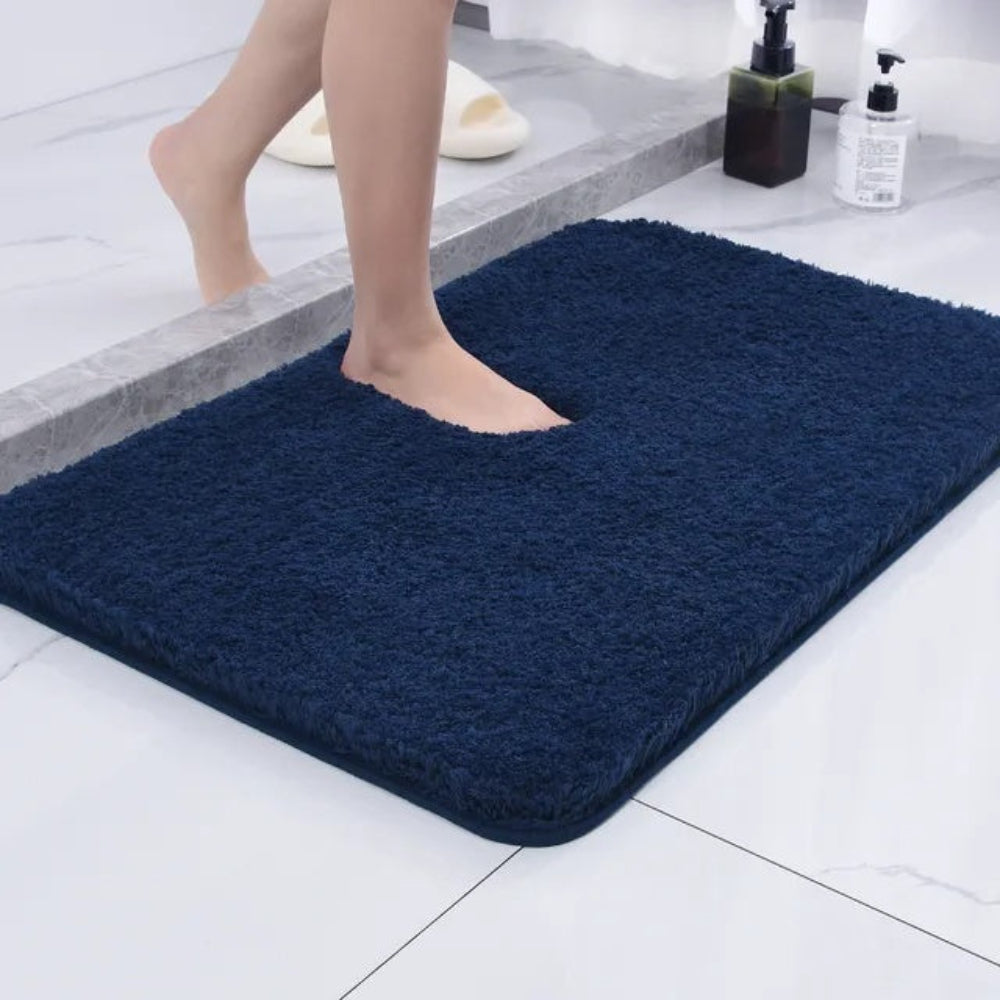Ultra-Soft Fuzzy Bathroom Mat