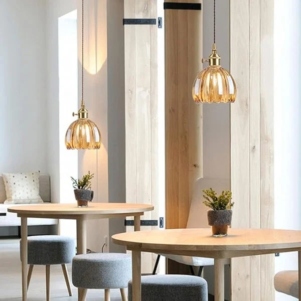 Petal Glass Pendant Light