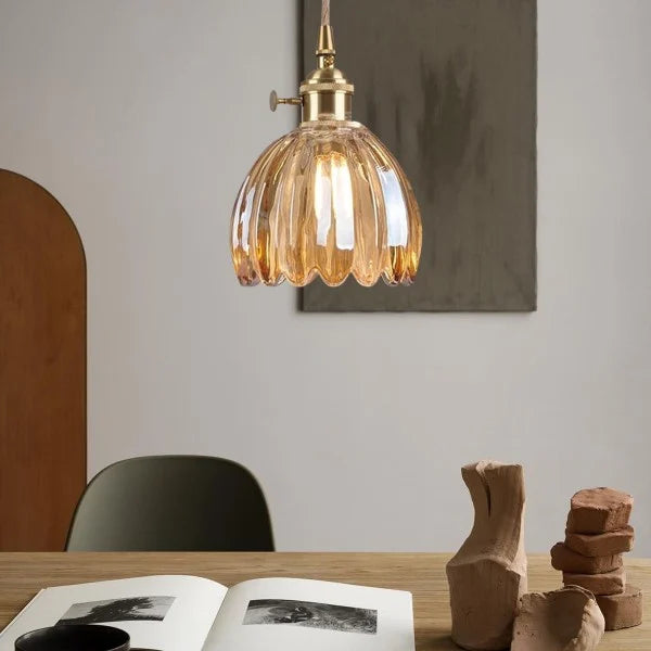 Petal Glass Pendant Light