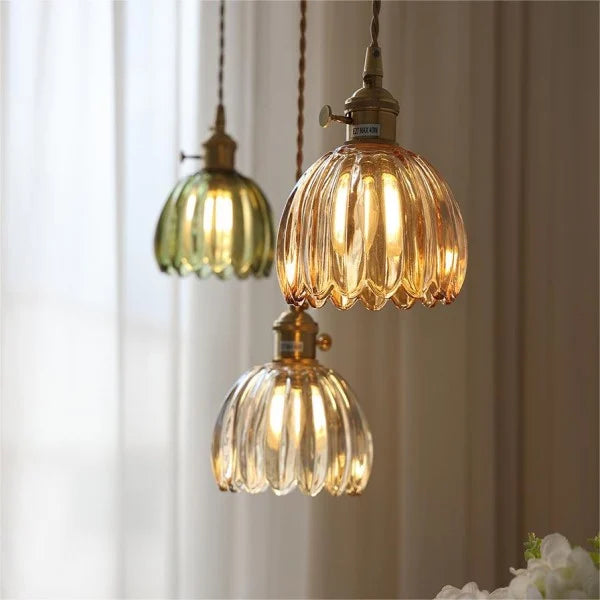 Petal Glass Pendant Light