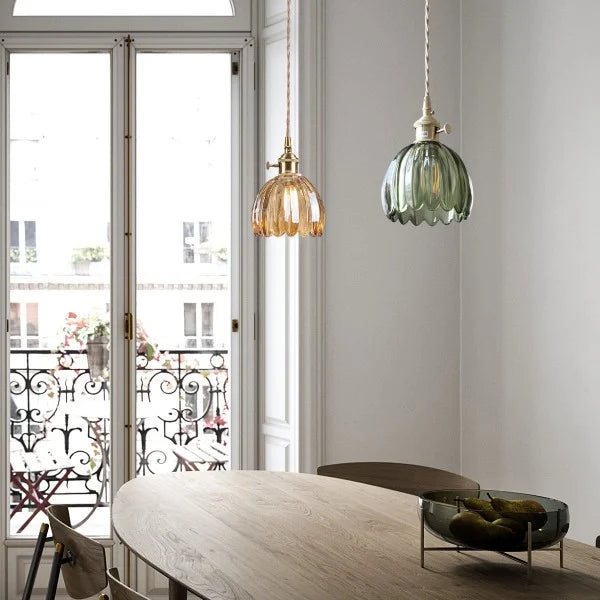 Petal Glass Pendant Light