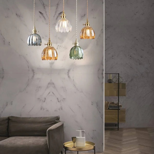Petal Glass Pendant Light
