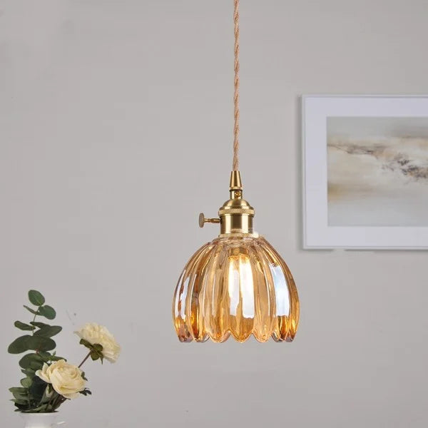 Petal Glass Pendant Light