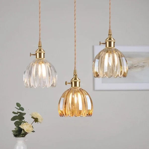 Petal Glass Pendant Light