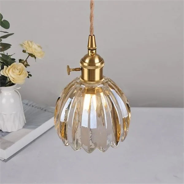 Petal Glass Pendant Light