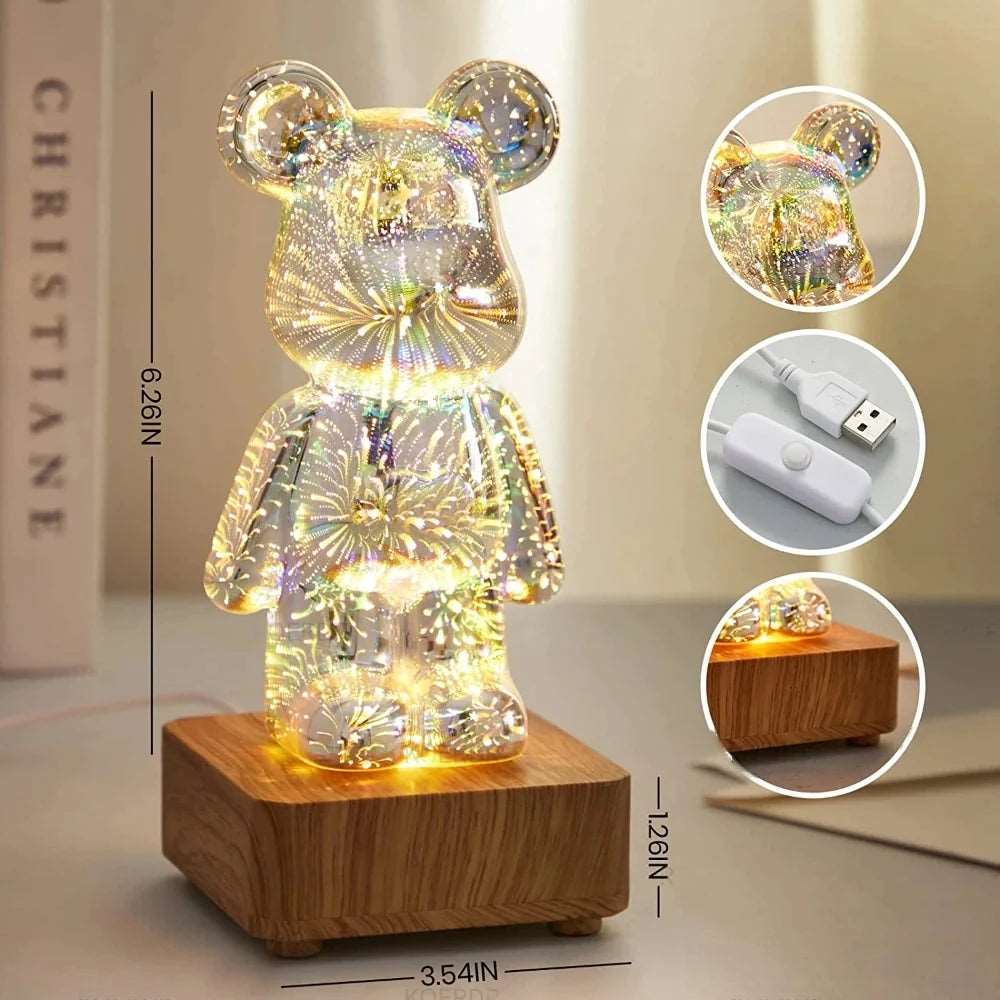 Artistic Bear LED Table Lamp