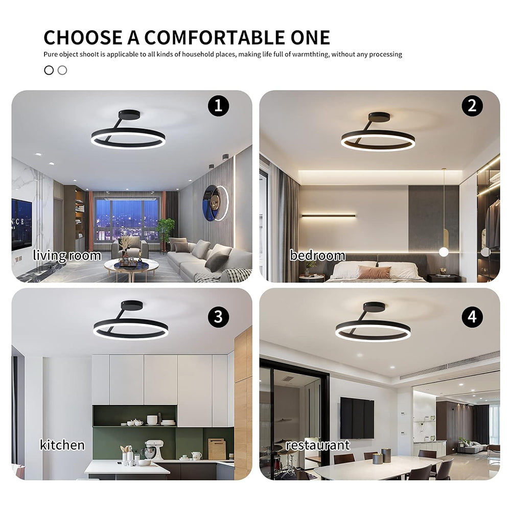 Scandinavian Slimline LED Ceiling Lights