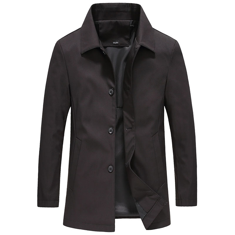 Men's Long Sleeve Coat | Classic