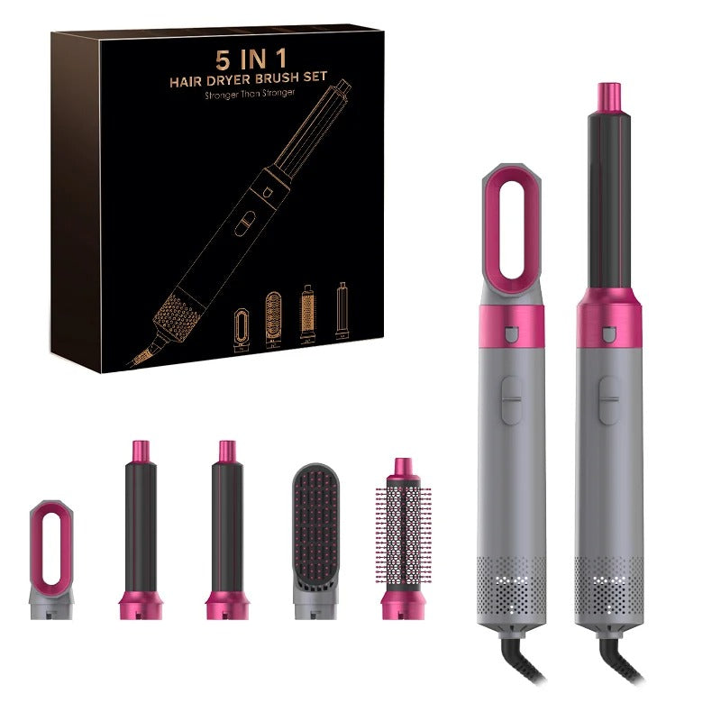 5-in-1 Hair Styler – Professional Auto Curling & Styling Solution