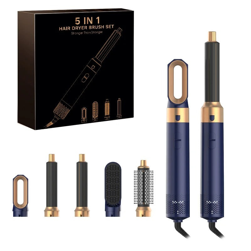 5-in-1 Hair Styler – Professional Auto Curling & Styling Solution