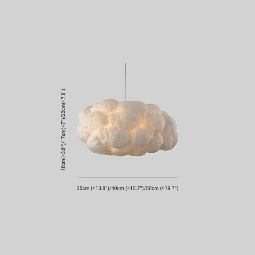 Modern Cloud-Inspired Pendant Light