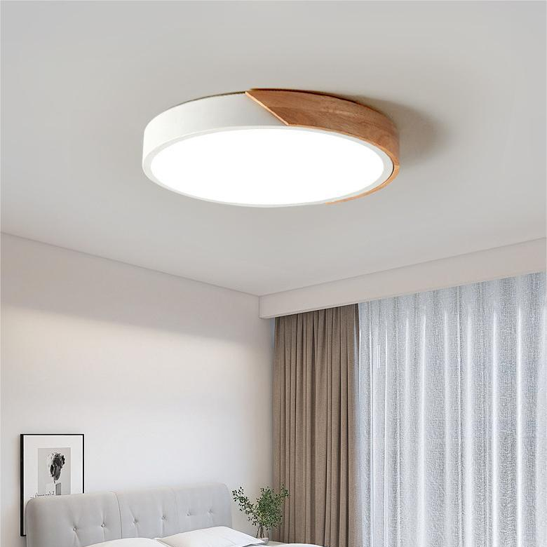Scandinavian Circular LED Ceiling Light Fixture