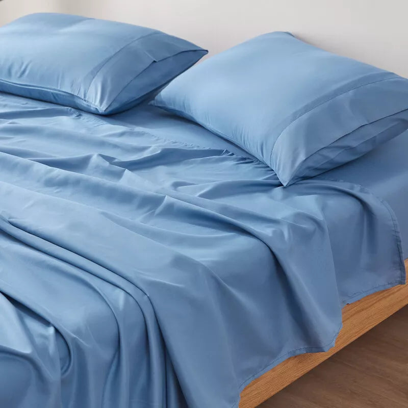 Silky-Soft Bed Sheet with Cool Breathability & Snug Deep Pockets