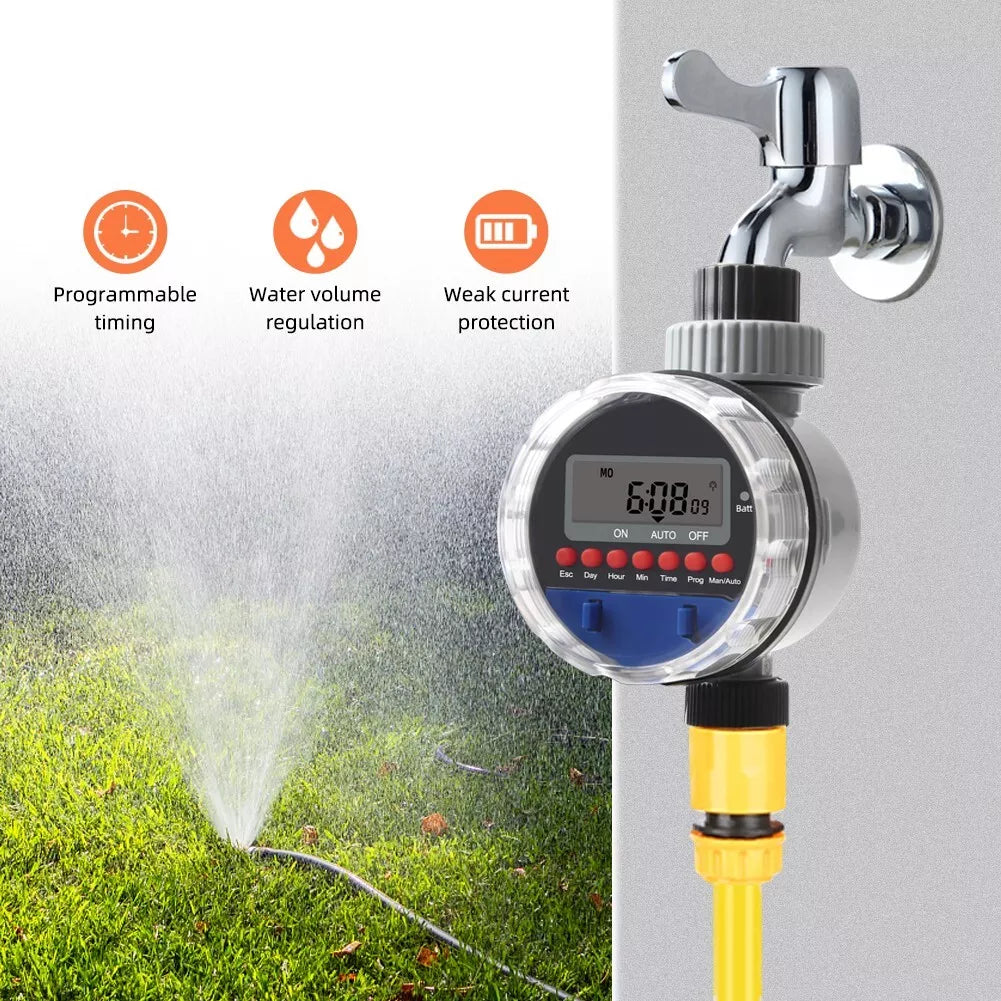Digital Irrigation Control with Easy-Read LCD Screen