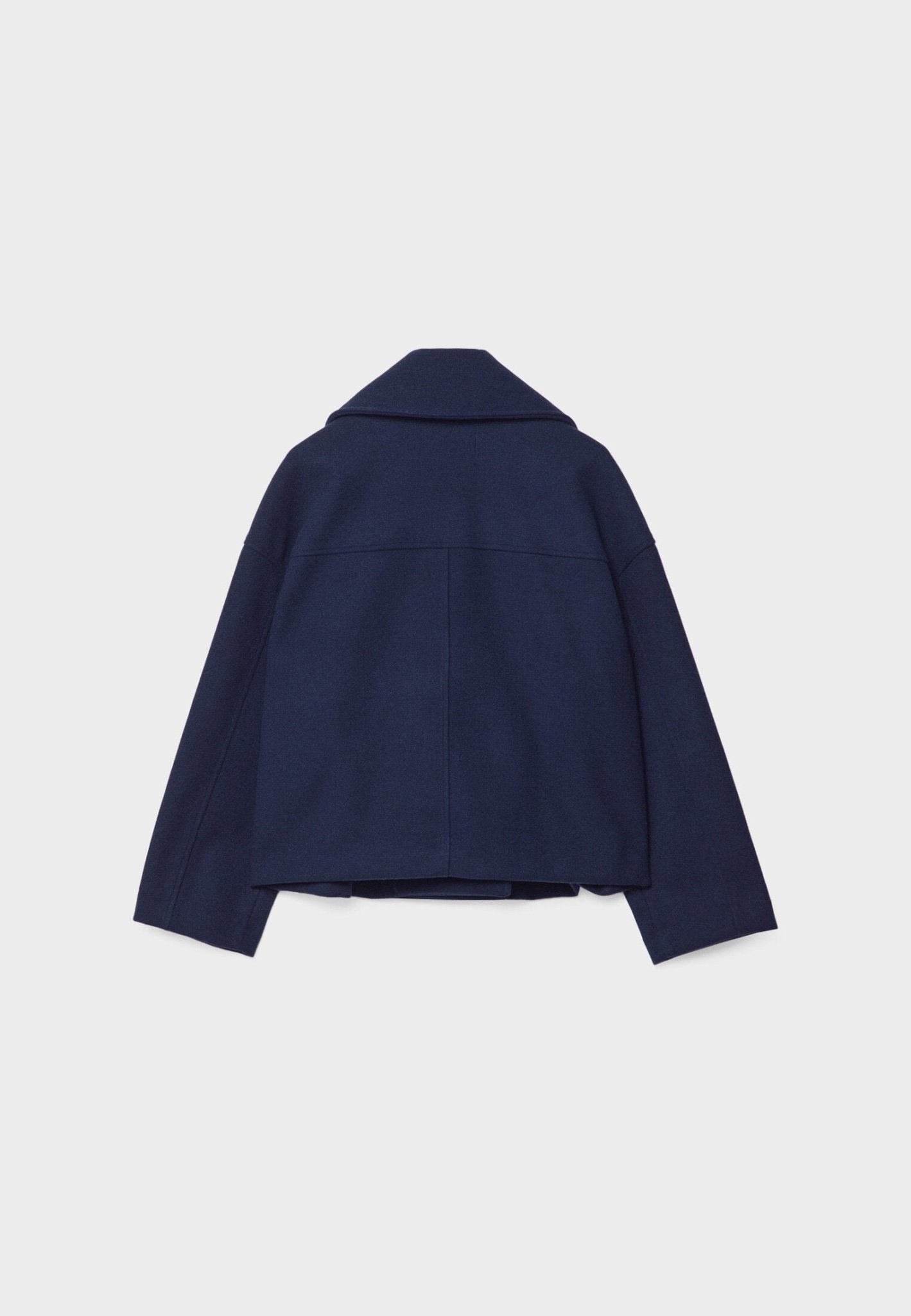 Women's Short Double Breasted Coat | Oversized