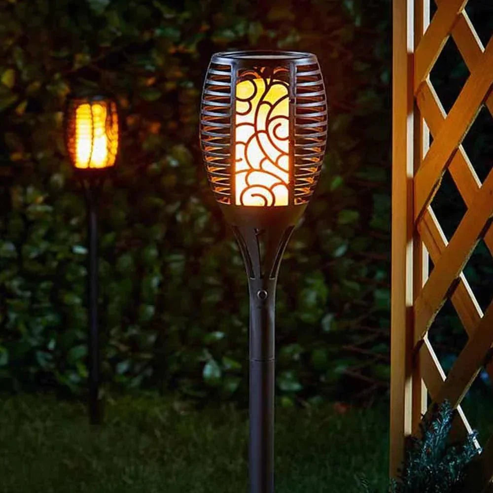 Solar Torch Lights for Outdoor Garden Decoration