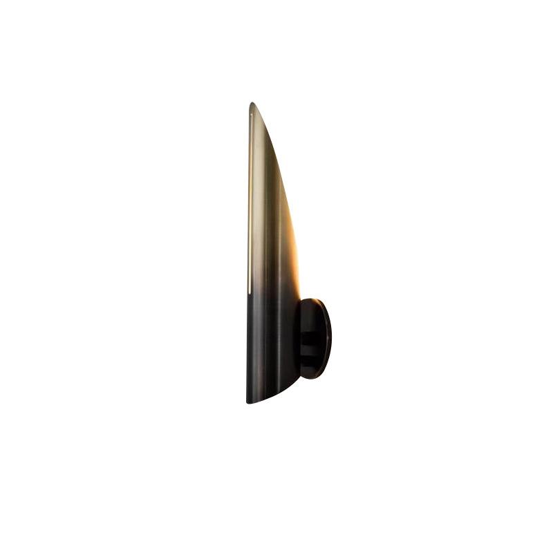 Modern Single-Bulb Luxe LED Wall Light