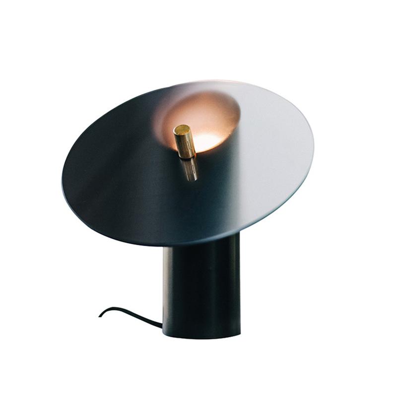 Single Glow Glass Table Lamp with Minimalist Silhouette