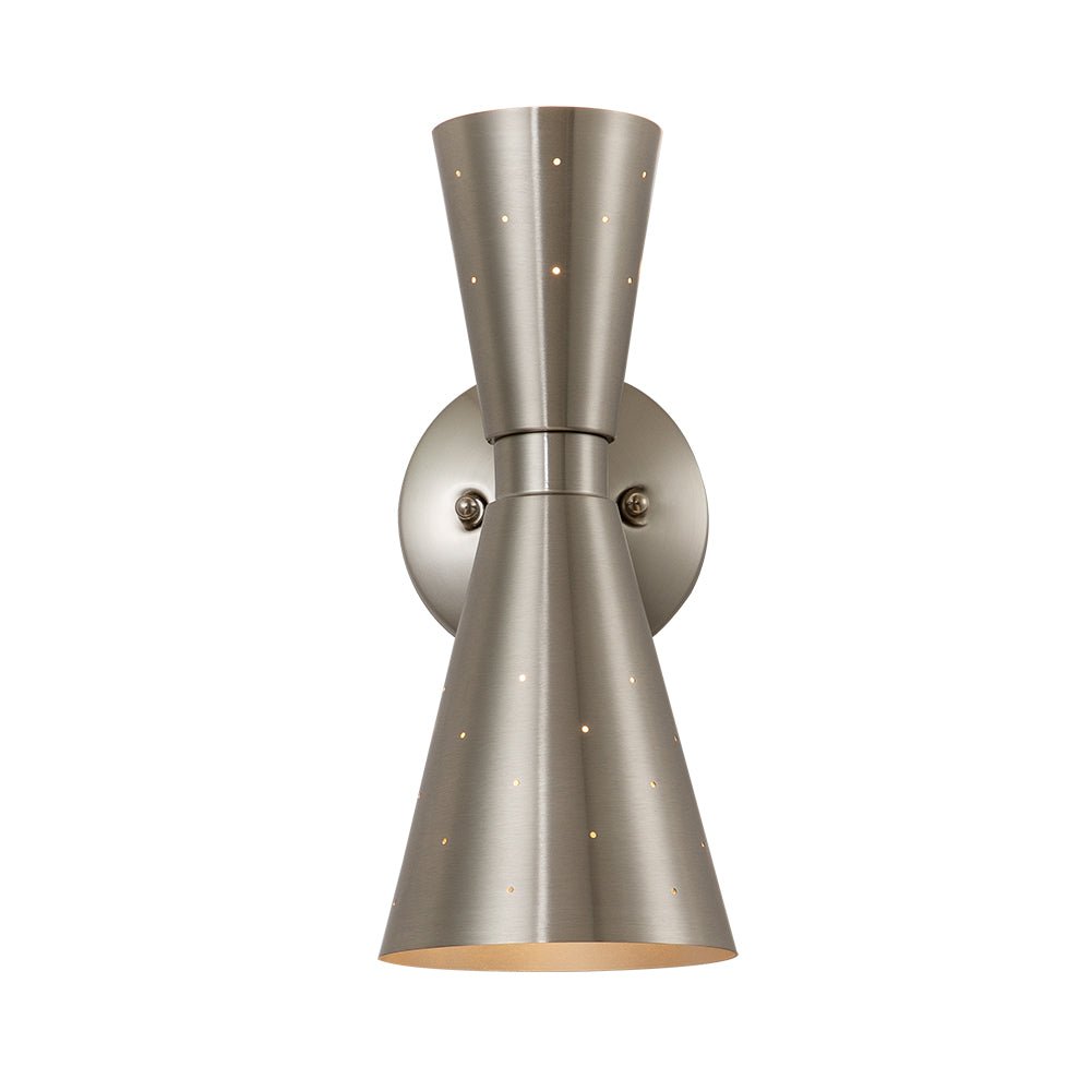 Dual Glow Hourglass Wall Lamp