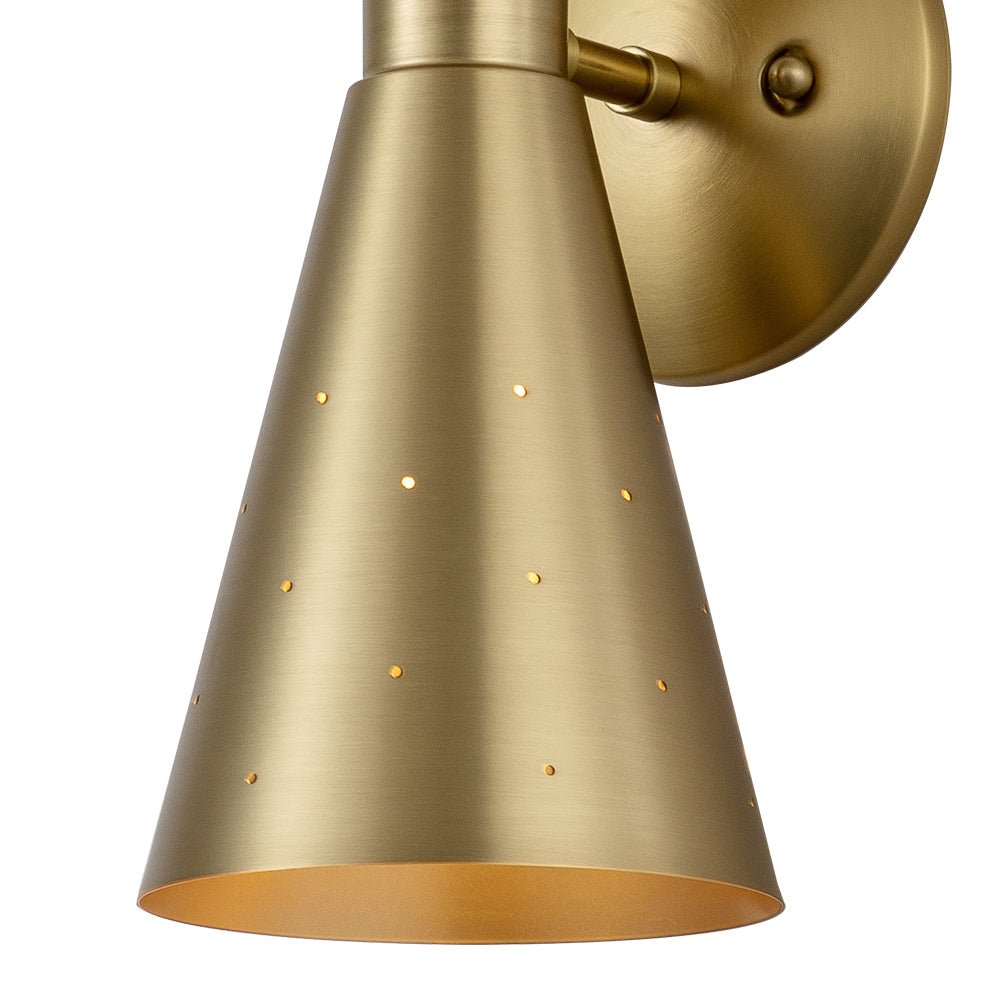 Dual Glow Hourglass Wall Lamp