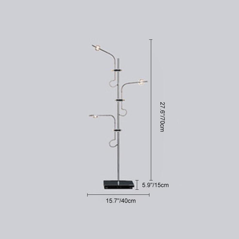 Triple Halo Ambient Lamp with Shadowplay Design