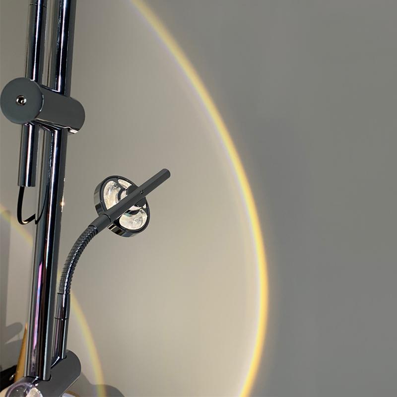 Triple Halo Ambient Lamp with Shadowplay Design