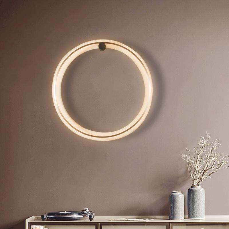 Modern Halo Wall Light