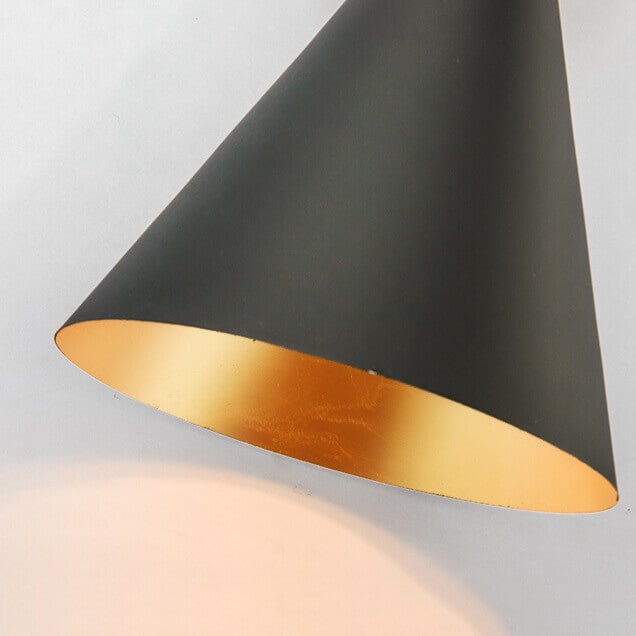 Black Hourglass Silhouette Wall Light