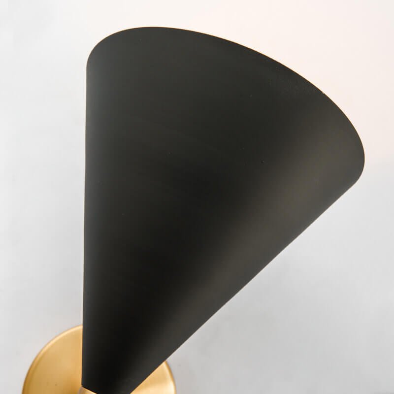 Black Hourglass Silhouette Wall Light