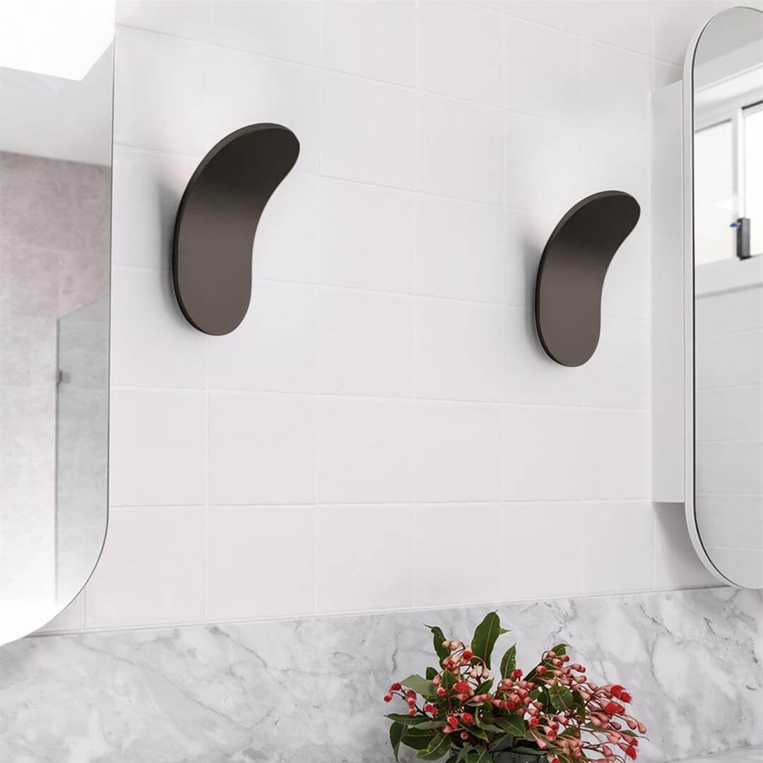 Modern Minimalist Wall Sconce Black and White Lighting