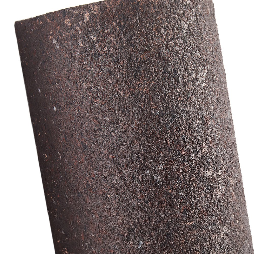 Contemporary Cylinder Design Stone Texture Wall Light