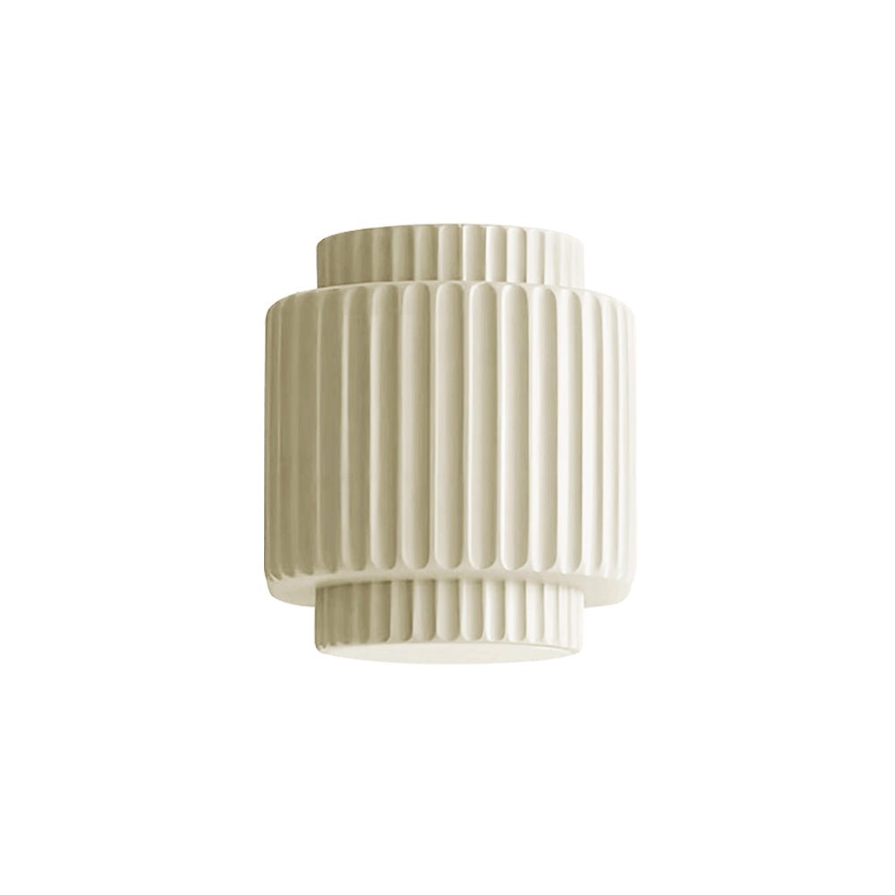 Nordic-Inspired Layered Ceramic Wall Light