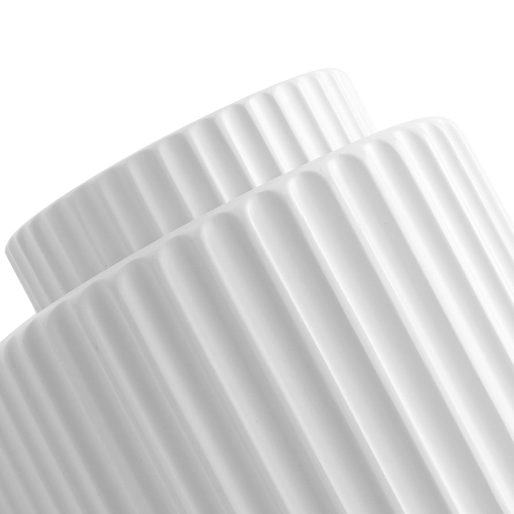 Nordic-Inspired Layered Ceramic Wall Light