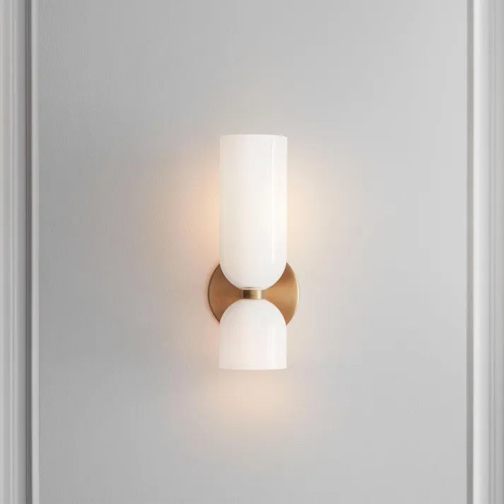 Elegant Dual-Globe LED Wall Sconce