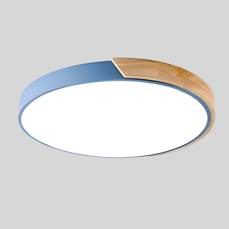 Variant image for Scandinavian Circular LED Ceiling Light Fixture with Elegant Design and Soft Illumination-14